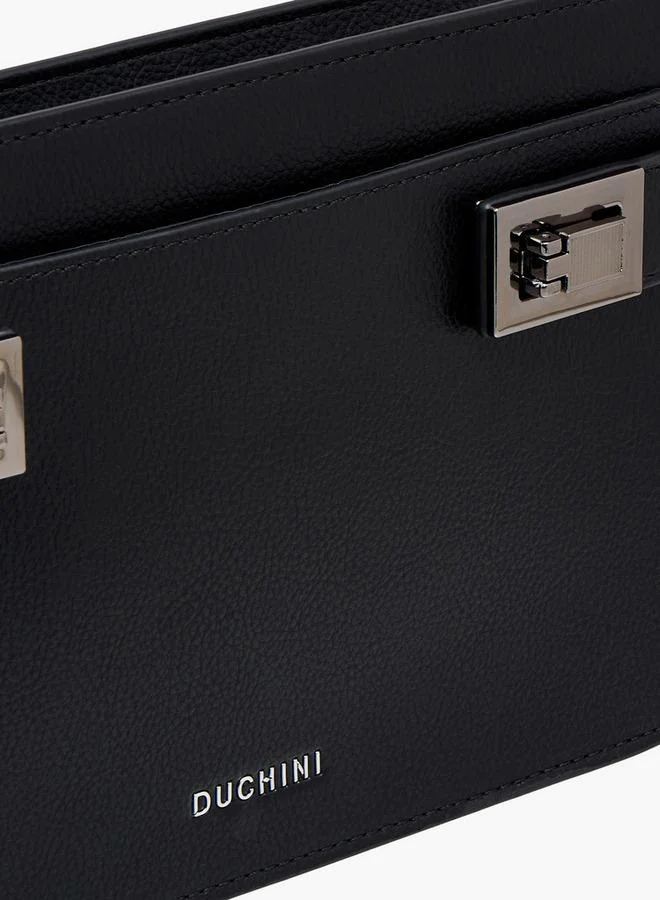 DUCHINI BLACK Men Wristlet Strap Pouch for Men | Best Price UAE